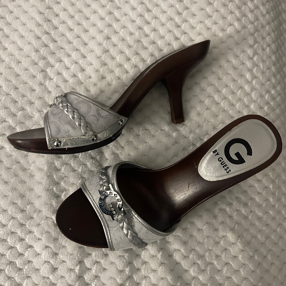 Vintage Guess Mule Heels